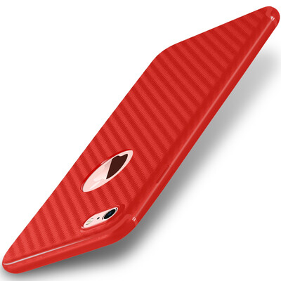 

BIAZE Apple 6 / 6S мобильный телефон чехол iPhone6 ​​/ 6S защитная крышка все включено силиконовые анти-капли мягкие оболочки углеродного волокна серии JK85-