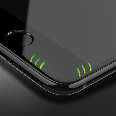 

Hyun Металлопрокат iphone7 пленка 7 Apple, мобильный телефон фильм высокой четкость полноэкранный полный охват анти-отпечатки пальцев доказательства черного (позже подарен фильм)