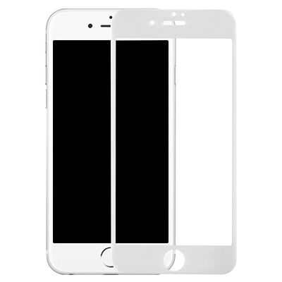 

KOLA Apple iPhone8 7 tempered film 3D surface full-screen coated tempered soft side HD mobile phone screen protective film white