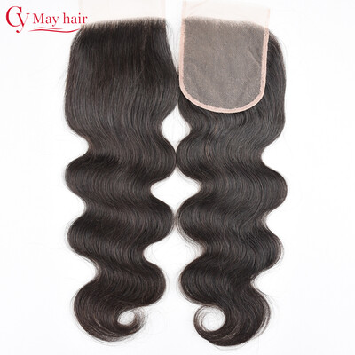 

Malaysian Body Wave Closure Cheap Lace Closure Body Wave Wet And Wavy Malaysian 44 Lace Front Closure Human Hair Closure Piece
