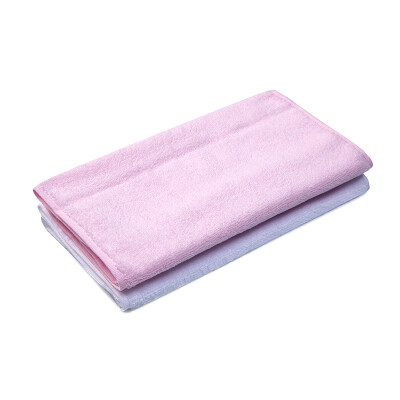 

Jiabei cotton towel two towel towel towel wash towel super soft water quick drying Suya 32 70cm powder white