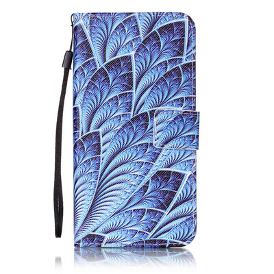 

Blue Dazzle Дизайн PU кожа флип Обложка Кошелек для карты памяти чехол для Google Pixel