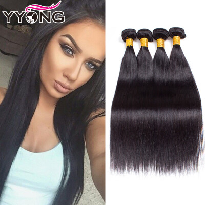 

3 Bundles Indian Straight Hair 8A Unprocessed Indian Virgin Hair Straight Human Hair Weave Bundles YYONG Hair Free Shipping