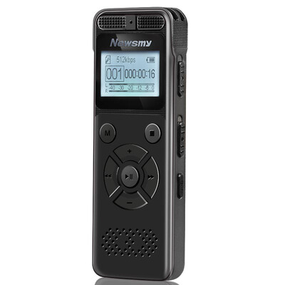 

Newman (Newsmy) RV29 8G черный высокой емкости литий долговременной записи бизнес профессиональный цифровой диктофон PCM без потерь конференции записи MP3-плеер