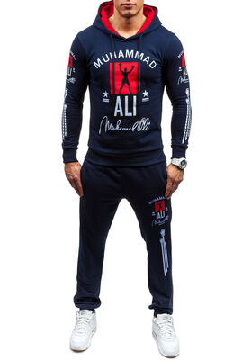 

Zogaa New Autumn Men's Suit Casual Color matching Hooded Couple Long Sleeve