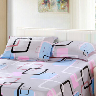 

Ivy (AVIVI) cotton pillowcase 40 cotton twill printing pillow set a pair of 48 74 rouge buckle