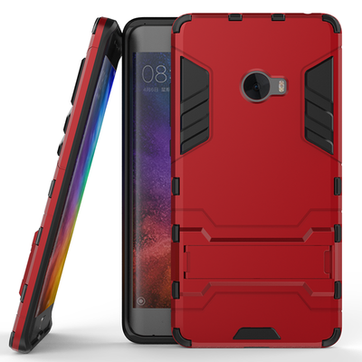 

Красный Slim Robot Armor Kickstand Ударопрочный жесткий корпус из прочной резины для XIAOMI Note2