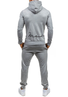 

Hot Fashion Men's Hooded Sports Sweatsuit Jogging Suit