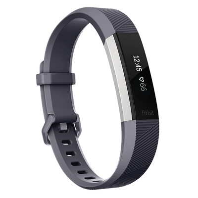 

Fitbit Alta HR Smart Fashion Heart Rate Bracelet Automatic Movement Recognition Heart Rate Real-time Monitoring Automatic Sleep Recording Caller ID VO2Max Measurement Blue Gray