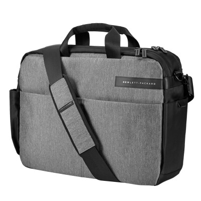 

HP (hp) 15.1-15.6 inch business computer bag shoulder bag multi-functional fashion handbag gray L6V65