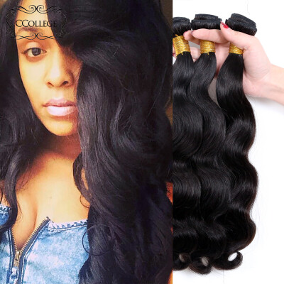 

Grade 8A Natural Color Indian Virgin Hair Body Wave 3 Bundles/Lot Good Quality Human Hair Weaving Unprocessed Indian Body Wave