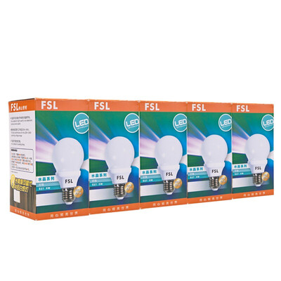 

Jingdong Supermarket] Foshan Lighting (FSL) LED energy-saving bulb 5W spiral E27 warm white 3000K crystal series 5