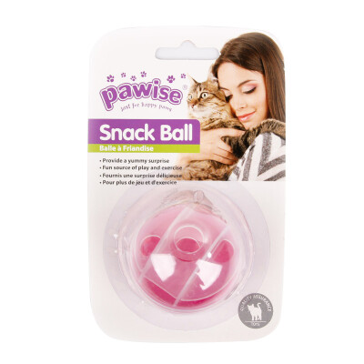 

Pawise Pet Toys Cat Toys Feeding Ball 5CM Colors Random