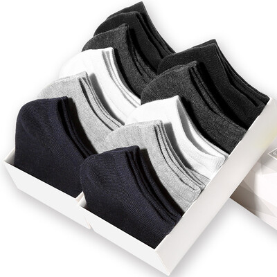 

Jingdong supermarket] Arctic cashmere socks male 10 pairs of men socks anti-off movement socks thin section men and women cotton socks low to help sports socks BMW1501 men and socks (style B