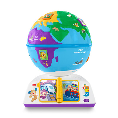 

Fisher (Fisher-Price) multi-functional puzzle educational learning intellectual play globe (bilingual) DWN38