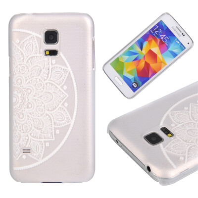 

Flower of semicircle Pattern Soft Thin TPU Rubber Silicone Gel Case Cover for SAMSUNG Galaxy S5 Mini