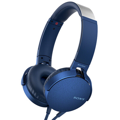 

Sony (SONY) MDR-XB450AP бас стерео наушники синий