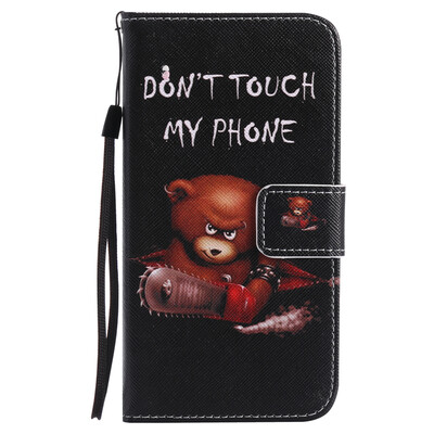 

Black Bear Design PU Leather Flip Cover Wallet Card Holder Case for Google Pixel