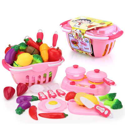 

Yimi fruit&vegetable sliced ​​pasta simulation toy house 17 sets of flour NO508