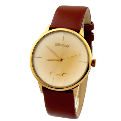 

Disney (DISNEY) watch simple quartz pointer watch brown fashion couple boy watch DC-53011K1