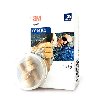 

3M Swimming Ear Plugs Waterproof Washable DC-01-002 2 Pack