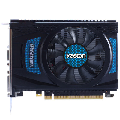 

Yeston GT730 1G D3 Haste Version 902/1600MHz 1G/64bit/GDDR3 Video Card