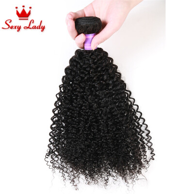 

Queen Brazilian Kinky Curly Hair 7A Mink Brazilian Virgin Hair One Bundle Free Shipping Wet And Wavy Virgin Brazilian Hair black