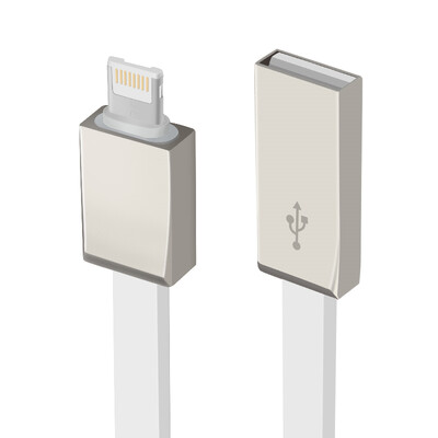 

K300 USB Cable 2 in1 for iOS lighting & Android devices