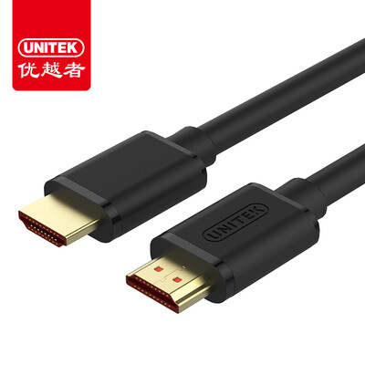 

Улучшенный человек (UNITEK) Кабель HDMI версии 2.0 3D цифровой HD линия 2K * 4K1.5 м ноутбук видео кабель TV кабель дисплея проектор черный Y-C137Q