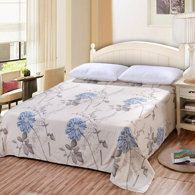 

Ivy (AVIVI) sheets single piece cotton 40 twill prints sheets single single bed 1.2 bed 150 210 new dream flower