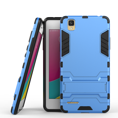 

Синий Slim Robot Armor Kickstand Ударопрочный жесткий корпус из прочной резины для OPPO A35