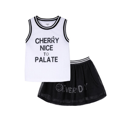 

Balabarra BALABALA female middle boy short sleeve suit summer middle child two sets of sleeved casual women 28192170156 bleach 160
