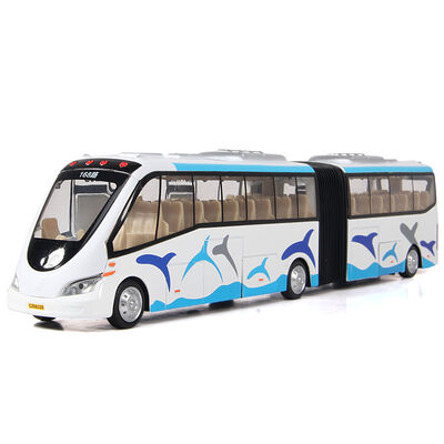 

Choi Poon alloy car 132 double bus bus bus simulation car model baby children toys boys toys car with sound&light 88338NAAA