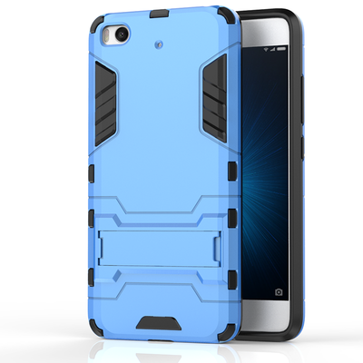 

Синий Slim Robot Armor Kickstand Ударопрочный жесткий корпус из прочной резины для XIAOMI 5S