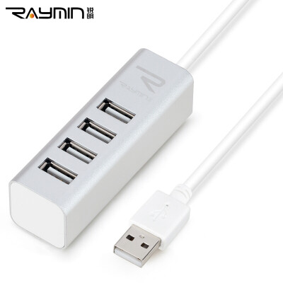 

Rui Ming RF240WH usb splitter 3.0 hub a drag four usb expansion hub USB3.0 notebook HUB white