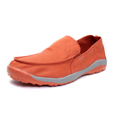 

TFO walking shoes breathable comfortable outdoor leisure canvas walking shoes 891519 male dark orange 43