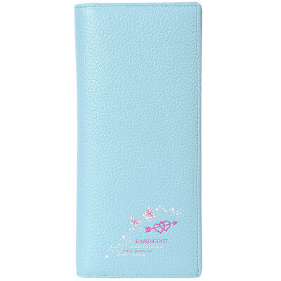 

Fashion style kangaroo (BANDICOOT) wallet fashion simple trend of vertical section of long paragraph Ms. wallet 0022 black