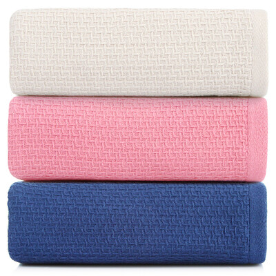 

Sanli combed cotton gauze mesh weaving towel 3 installed 33 × 74cm AB version of the tide section of the towel mixed color combination of single separate packaging