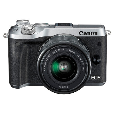 

Canon EOS M6 (15-45) Мини-сменная цифровая фотокамера Silver