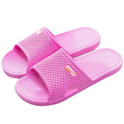 

Jingdong supermarket love home bathroom floor drag couple home slippers men blue 43 yards LJ82011