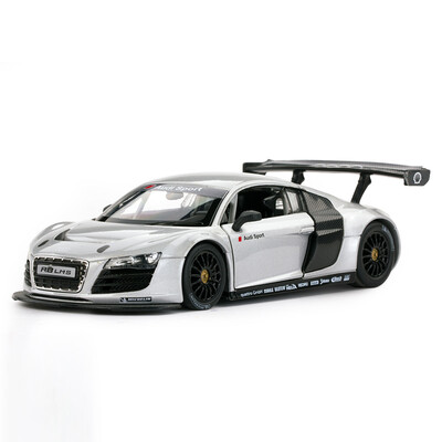 

Star (Rastar) Audi R8 сплава модели автомобилей 1:24 моделирования сплава модель автомобиля белый 56100