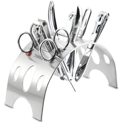 

777 Nail Knife Set Nail Clamp Clamp Repair Beauty Package 8pcs Set 1701A Stainless Steel Bracket