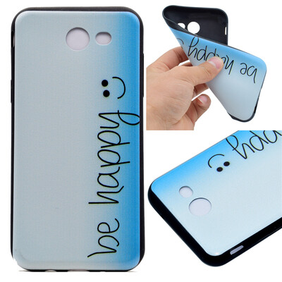 

Happy Pattern Soft Thin TPU Rubber Silicone Gel Case Cover for Samsung Galaxy A5 2017A520