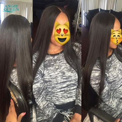 

Angie Queen Hair Company High Quality Filipino Virgin Hair Bundles 7a Filipino Virgin Hair Straight 100% Pure Human Hair 18 20 22