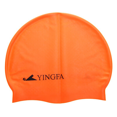 

YINGFA swimming cap pure color silicone non-slip particles men and women general adult swimming cap