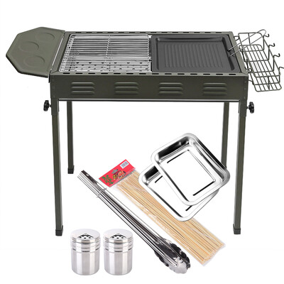 

Kleby outdoor home barbecue grill barbecue roast sausage carbon oven portable charcoal grill barbecue grill barbecue tool Japanese carbon oven large KLB9058