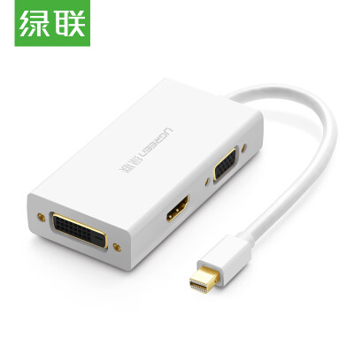 

UGREEN Mini DP to HDMI/VGA/DVI Adapter for Mac, Computers, Projectors & TVs