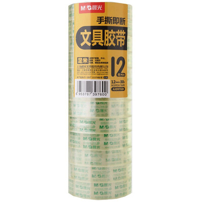 

Morning light M & G AJD97320 office stationery small tape 12mm30y2742 m 12 package