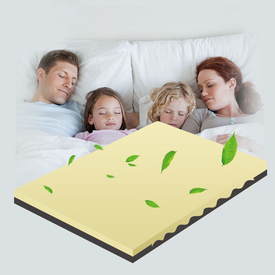

Noyoke Bedding Home Textile Memory Cotton Mattress Activated Carbon Relief Breath Slow Breathing Double Enlarging Mattress 180 200 6cm