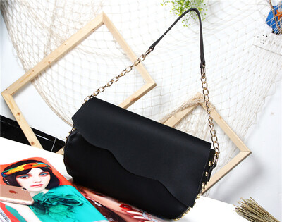

Jiabaisi Shoulder bag Chain Top-Handle vintage Pu leather handbag with detachable Chain fashion Purse multipurpose crossbody ba